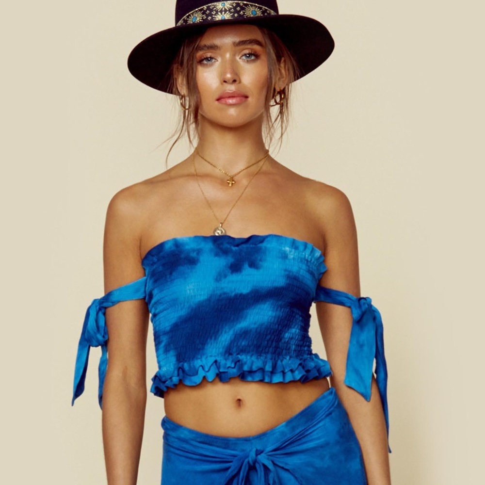 Blue life Tasha tube top